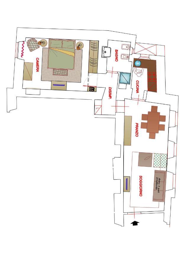 Apartamento Residenza Del Corso Arezzo Exterior foto